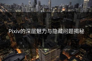 Pixiv的深层魅力与隐藏问题揭秘
